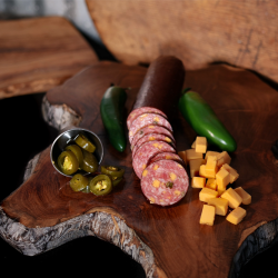 1LB JALAPENO CHEESE SUMMER SAUSAGE