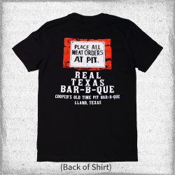COOPER'S PLACE ALL MEAT ORDERS AT PIT T-SHIRT